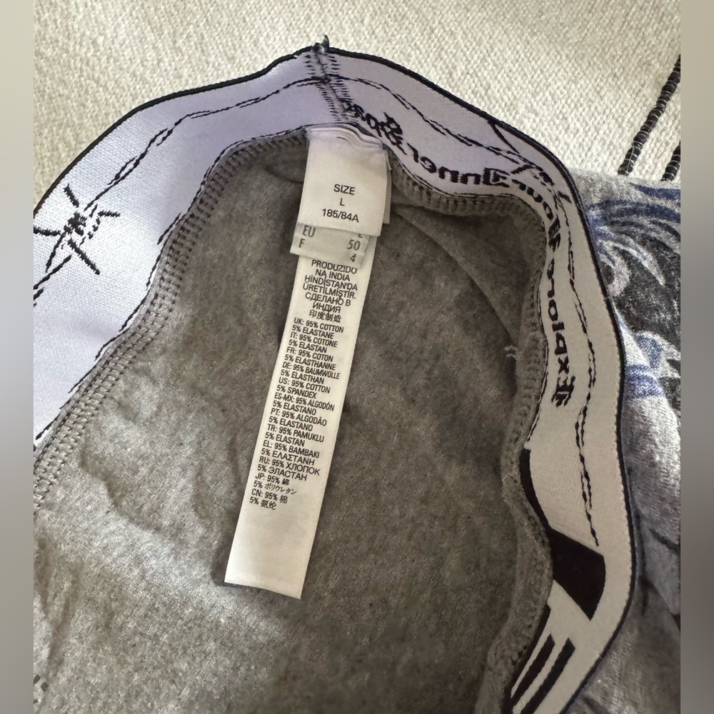 Diesel Gray Graphic Boxer Briefs - Picture 4 of 4